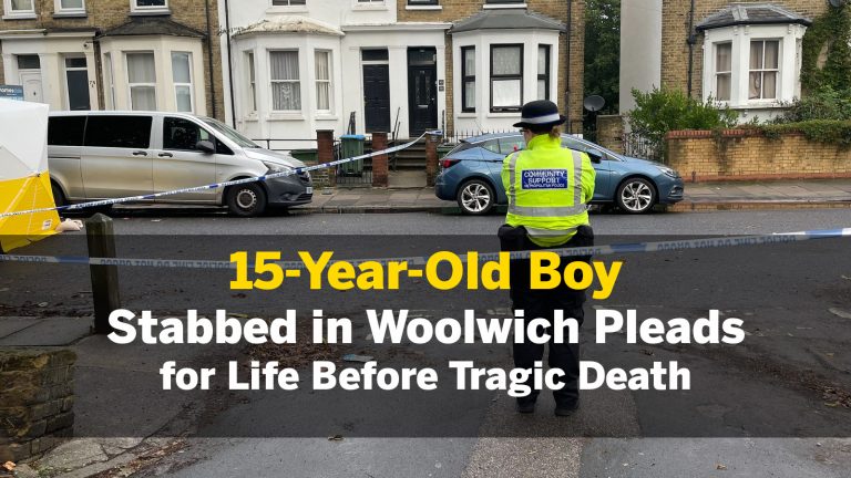 15-Year-Old Boy Stabbed in Woolwich Pleads for Life Before Tragic Death