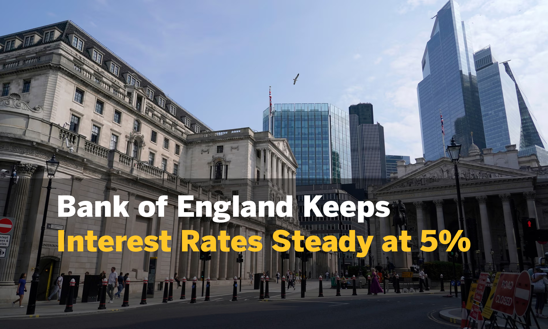 Bank of England Keeps Interest Rates at 5%