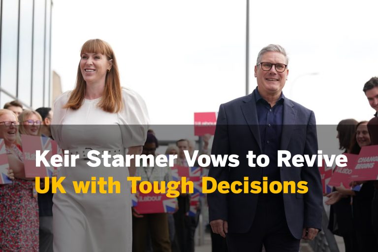 Keir Starmer Pledges to Revive the UK and Dismisses 'Silly' Freebies Controversy