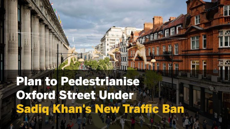 Oxford Street Might Soon Be Traffic-Free Under New Plan by London Mayor Sadiq Khan