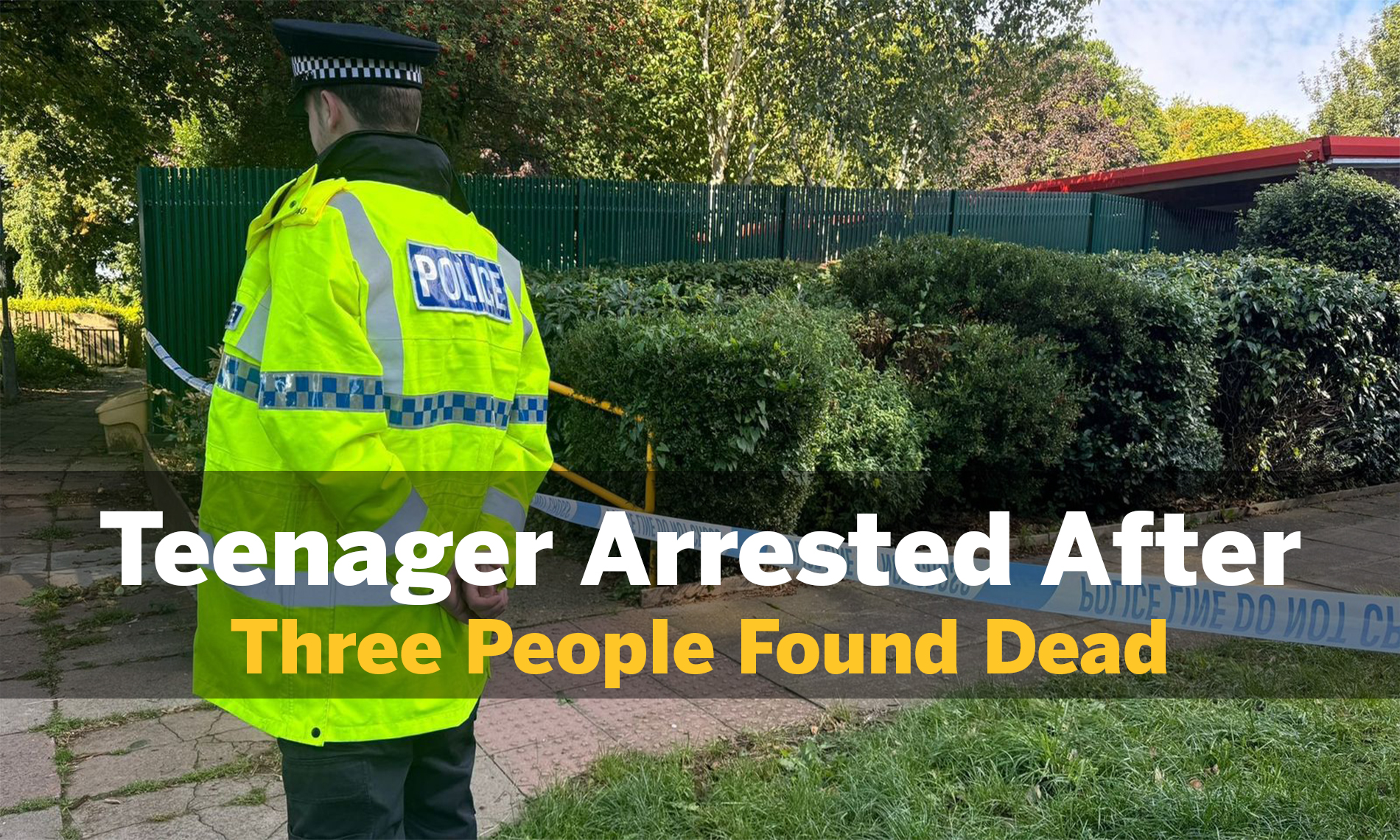 Teenager Arrested After Three People Found Dead