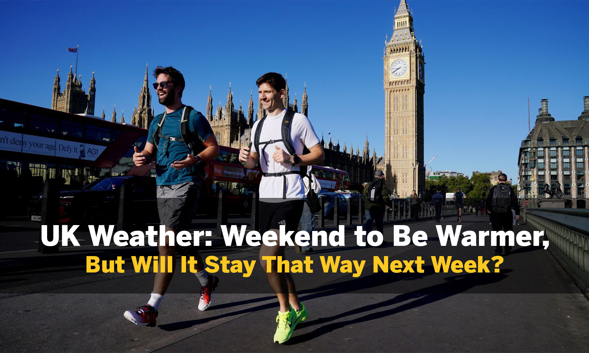 UK Weather: Weekend to Be Warmer, But Will It Stay That Way Next Week?