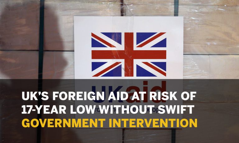 UK’s Foreign Aid at Risk of 17-Year Low Without Swift Government Intervention
