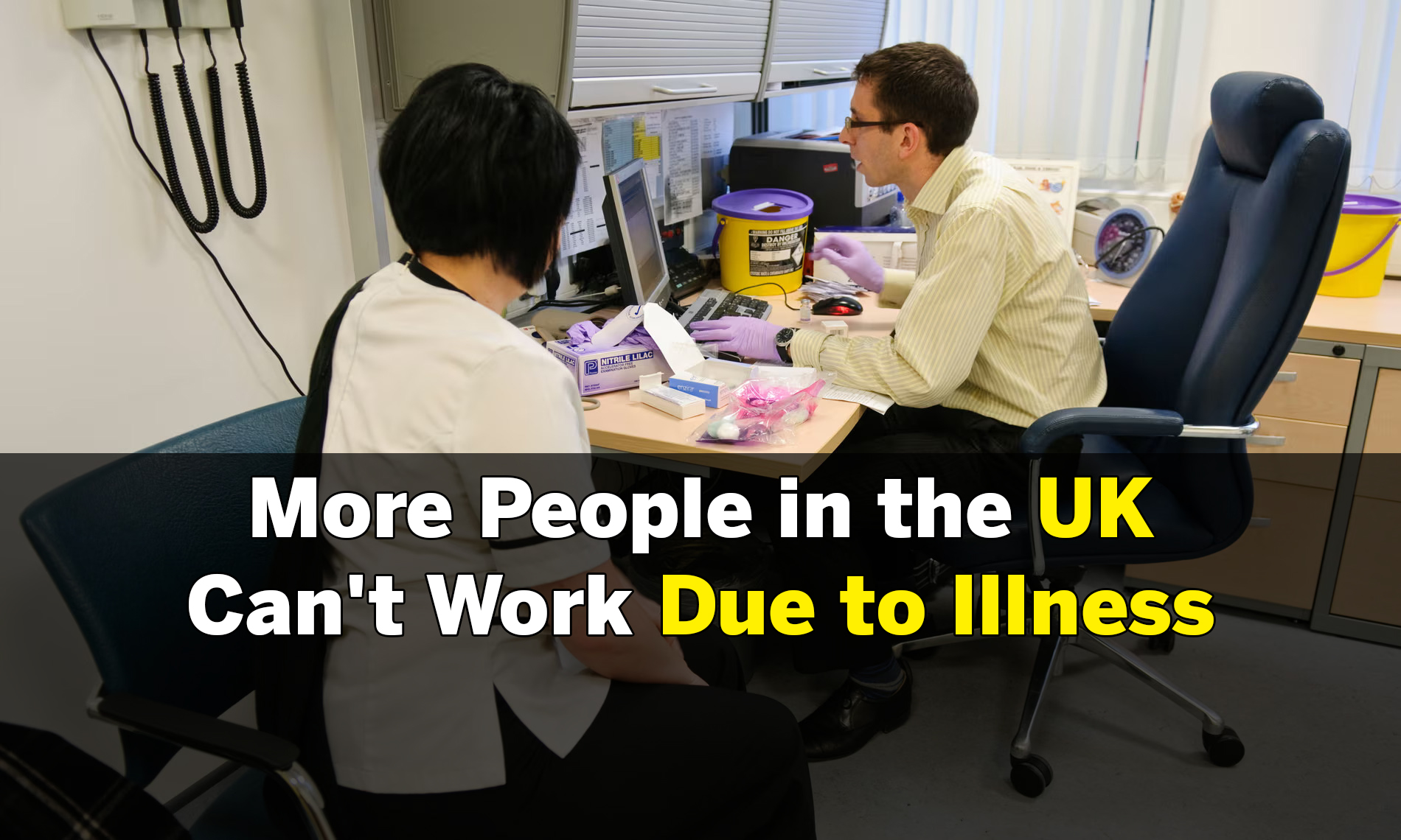More People in the UK Can't Work Due to Illness