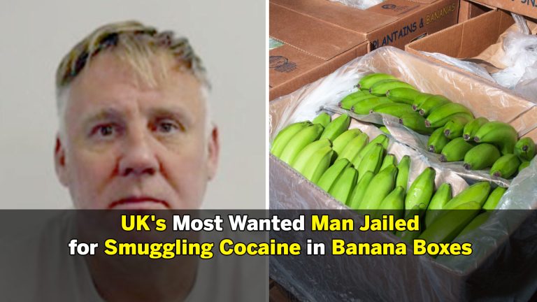 UK's Most Wanted Man Jailed for Smuggling Cocaine in Banana Boxes