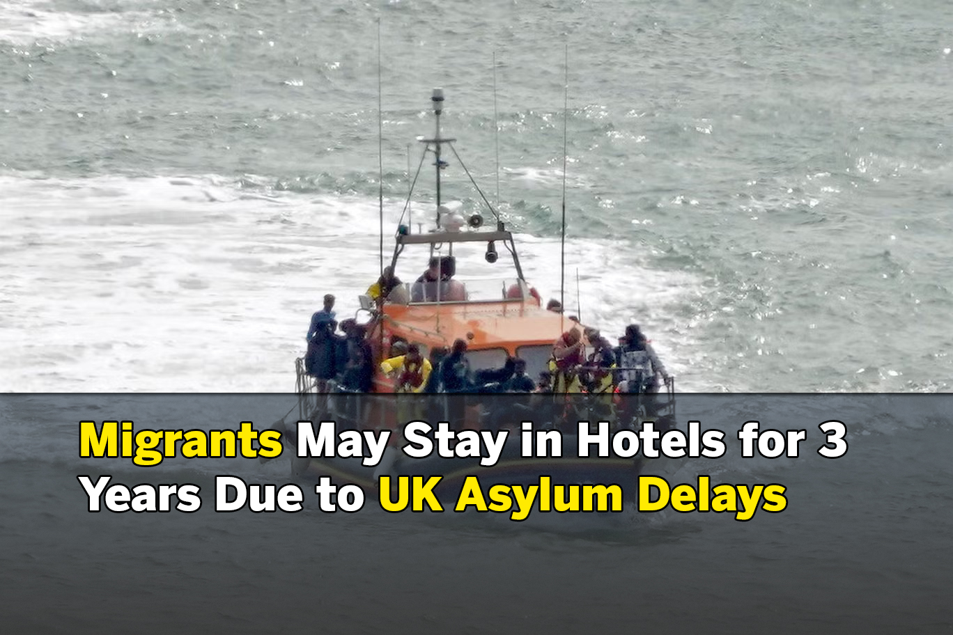 Migrants May Stay in Hotels for 3 Years Due to UK Asylum Delays
